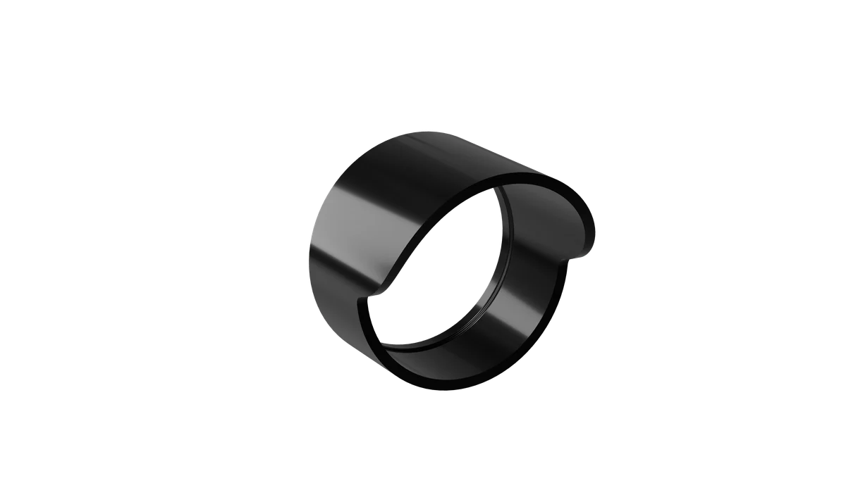 A brick-compatible light shade, printed in black resin